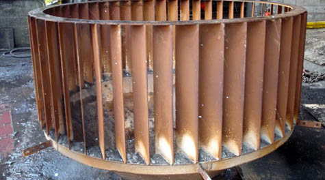 Classifier fabricated for LaFarge